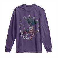 Funny Defiant Since 1776 Long Sleeve Shirt Minutemen American Revolution - Wonder Print Shop