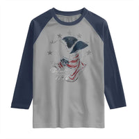 Funny Defiant Since 1776 Raglan Shirt Minutemen American Revolution - Wonder Print Shop