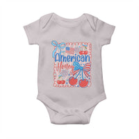 Funny 4th Of July American Honey Baby Onesie USA Independence Day Coquette - Wonder Print Shop
