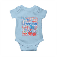 Funny 4th Of July American Honey Baby Onesie USA Independence Day Coquette - Wonder Print Shop