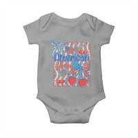 Funny 4th Of July American Honey Baby Onesie USA Independence Day Coquette - Wonder Print Shop