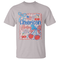 Funny 4th Of July American Honey T Shirt USA Independence Day Coquette - Wonder Print Shop