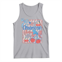 Funny 4th Of July American Honey Tank Top USA Independence Day Coquette - Wonder Print Shop