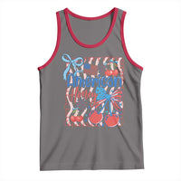 Funny 4th Of July American Honey Tank Top USA Independence Day Coquette - Wonder Print Shop