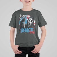Funny Killing It Since 1776 T Shirt For Kid Horror Movie 4th Of July USA Ghost - Wonder Print Shop