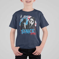 Funny Killing It Since 1776 T Shirt For Kid Horror Movie 4th Of July USA Ghost - Wonder Print Shop