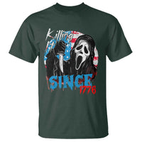 Funny Killing It Since 1776 T Shirt Horror Movie 4th Of July USA Ghost - Wonder Print Shop