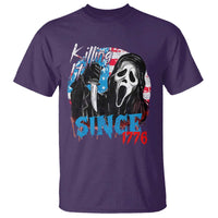 Funny Killing It Since 1776 T Shirt Horror Movie 4th Of July USA Ghost - Wonder Print Shop