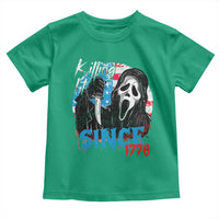 Funny Killing It Since 1776 Toddler T Shirt Horror Movie 4th Of July USA Ghost - Wonder Print Shop