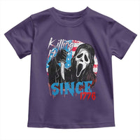 Funny Killing It Since 1776 Toddler T Shirt Horror Movie 4th Of July USA Ghost - Wonder Print Shop