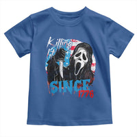 Funny Killing It Since 1776 Toddler T Shirt Horror Movie 4th Of July USA Ghost - Wonder Print Shop