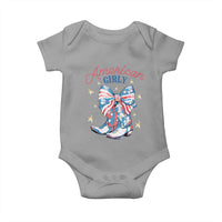 Funny 4th Of July Country Cowgirl Baby Onesie American Girly Western Cowboy Boots - Wonder Print Shop