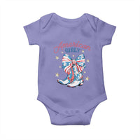 Funny 4th Of July Country Cowgirl Baby Onesie American Girly Western Cowboy Boots - Wonder Print Shop