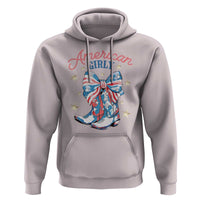 Funny 4th Of July Country Cowgirl Hoodie American Girly Western Cowboy Boots - Wonder Print Shop