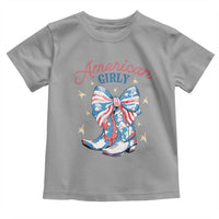 Funny 4th Of July Country Cowgirl Toddler T Shirt American Girly Western Cowboy Boots - Wonder Print Shop