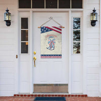 Funny 4th Of July Country Cowgirl Garden Flag American Girly Western Cowboy Boots