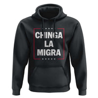 Funny Chinga La Migra Hoodie Star Stripes - Wonder Print Shop