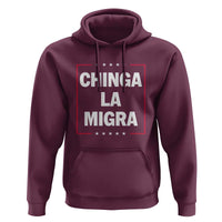 Funny Chinga La Migra Hoodie Star Stripes - Wonder Print Shop