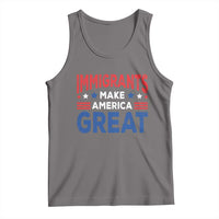Funny Immigrants Make America Great Tank Top Stars Stripes - Wonder Print Shop