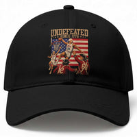 4th of July Basketball Undefeated Since 1776 Baseball Cap Funny Founding Fathers