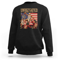 4th of July Basketball Undefeated Since 1776 Sweatshirt Funny Founding Fathers