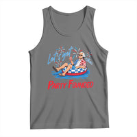 George Washington 4th of July Pool Party Tank Top Let's Get This Party Founded
