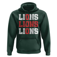 England Lions Soccer English Pride Hoodie