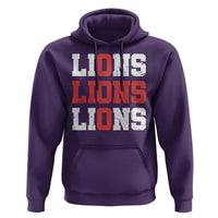 England Lions Soccer English Pride Hoodie