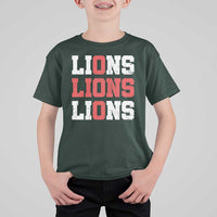 England Lions Soccer English Pride T Shirt For Kid