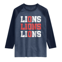 England Lions Soccer English Pride Raglan Shirt