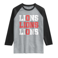 England Lions Soccer English Pride Raglan Shirt