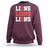 England Lions Soccer English Pride Sweatshirt