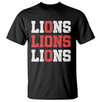 England Lions Soccer English Pride T Shirt