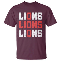 England Lions Soccer English Pride T Shirt