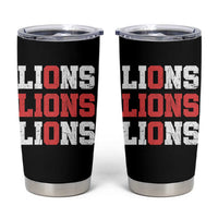 England Lions Soccer English Pride Tumbler Cup
