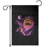 Princess Cat Howling To The Moon Vintage 90s Nature Garden Flag