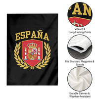 Espana Escudo Retro Spain Coat of Arms Español Garden Flag