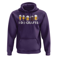 Funny Beer Hoodie I Do Crafts Vintage Beer Brewing - Wonder Print Shop