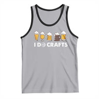 Funny Beer Tank Top I Do Crafts Vintage Beer Brewing - Wonder Print Shop
