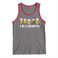 Funny Beer Tank Top I Do Crafts Vintage Beer Brewing - Wonder Print Shop