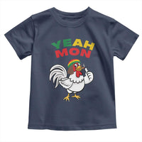 Jamaica Chicken Toddler T Shirt Yeah Mon Jamaican Rastacap - Wonder Print Shop