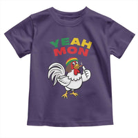 Jamaica Chicken Toddler T Shirt Yeah Mon Jamaican Rastacap - Wonder Print Shop