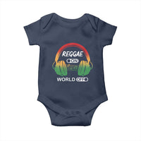 Reggae On World Off Baby Onesie Reggae King Music Rastafarian - Wonder Print Shop
