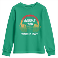Reggae On World Off Youth Sweatshirt Reggae King Music Rastafarian - Wonder Print Shop