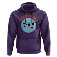 Funny Bowling Hoodie Finger Me Inappropriate Balls - Wonder Print Shop