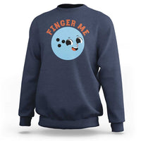 Funny Bowling Sweatshirt Finger Me Inappropriate Balls - Wonder Print Shop