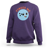 Funny Bowling Sweatshirt Finger Me Inappropriate Balls - Wonder Print Shop