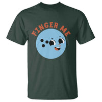 Funny Bowling T Shirt Finger Me Inappropriate Balls - Wonder Print Shop