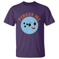 Funny Bowling T Shirt Finger Me Inappropriate Balls - Wonder Print Shop