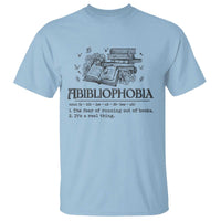 Funny Reading T Shirt Abibliophobia Bookworm Reader Butterfly Flower - Wonder Print Shop